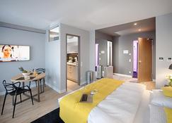 Mloft Apartments München - München - Slaapkamer