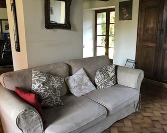 Near Albi House of character late eighteenth with courtyard and garden in courtyard village of 150m2 and garden of 90 - Arthès - Sala de estar