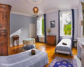 Villa Ilixon - Appartements Privés Proche Du Centre De Luchon, Parking, Billard, Jardin - Bagnères-de-Luchon - Sypialnia