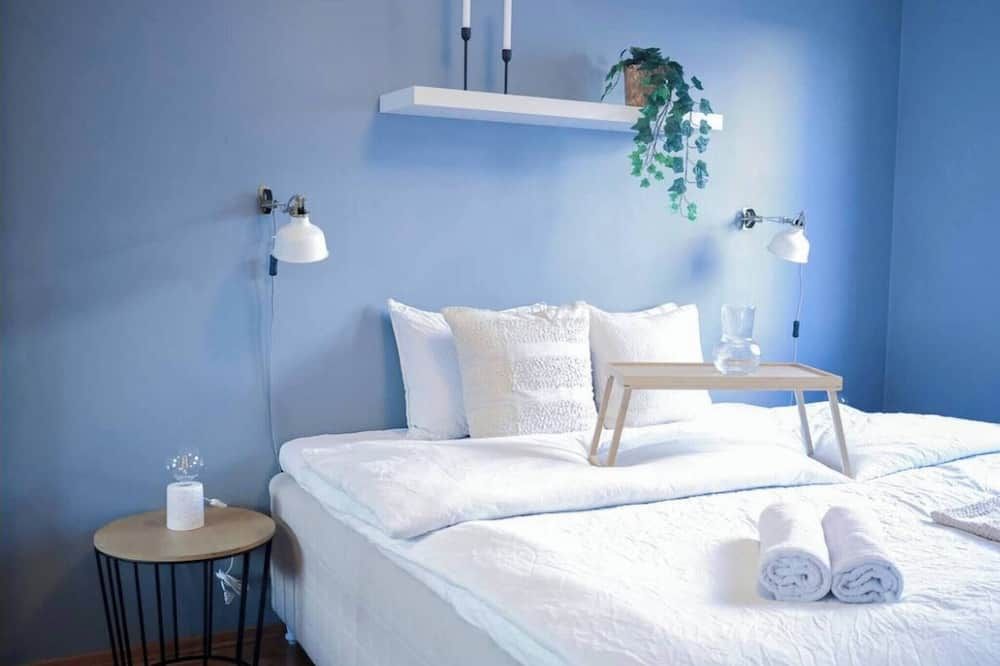 سبيشوس أبارتمنت رايت إن ذا سيتي سنتر - أوسلو - غرفة نوم