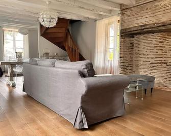 Magnifique Maison Piscine Et Base Nautiq - Luzech - Sala de estar