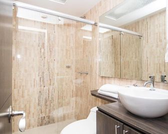 Stay Blue Hotel - بوغوتا - غرفة نوم