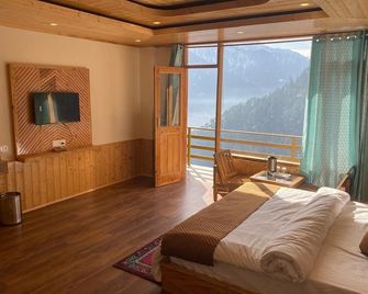 The sky walk Hotel and Resturant - Manali - Schlafzimmer