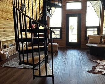 Like No Other, Secluded Couples Only Aframe On Grand Lake, Oklahoma. Private. - Afton - Stairs
