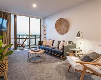 Esplanade Apartments - Dunedin - Sala de estar