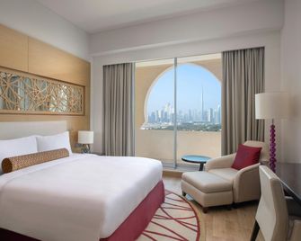 Marriott Executive Apartments Al Jaddaf, Dubai - Dubai - Bedroom