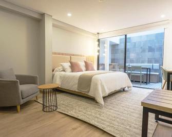Siete Balcones Hotel Coworking - Pasto - Schlafzimmer