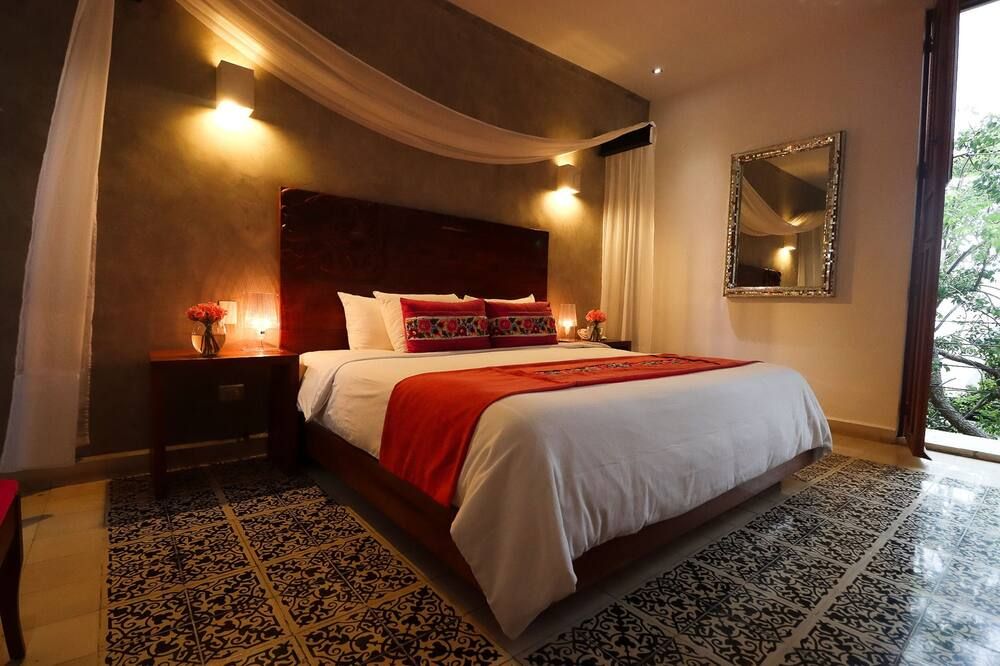 Casa de Las Palomas Boutique Hotel by Paloma's Hotels - Adults Only - מרידה - חדר שינה