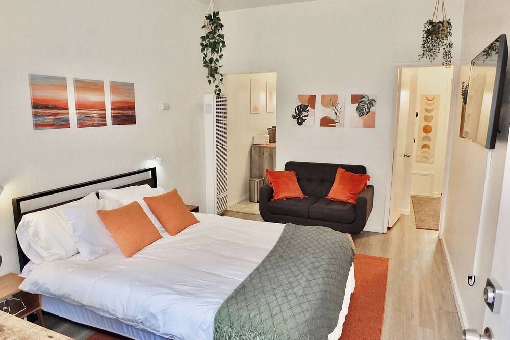 Sand Sun Studio Near Beach and World Cup Venue - לונג ביץ' - חדר שינה