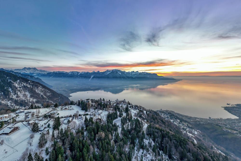Le Coucou Hotel Restaurant & Lounge-Bar - Montreux - Venkovní prostory