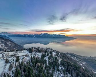 Le Coucou Hotel Restaurant & Lounge-Bar - Montreux - Venkovní prostory