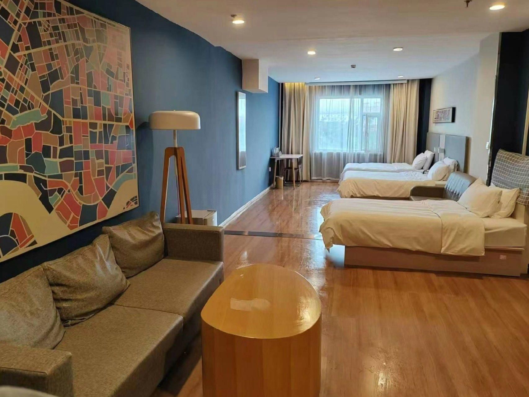 Hanting Hotel Hunchun Commercial Street - Yanbian - חדר שינה