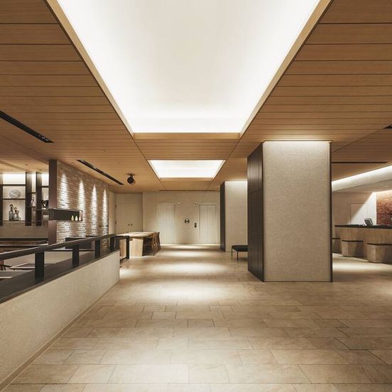 Hallway view of Rihga Place Higobashi