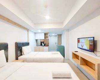 Good Deal And Homey Studio At De Prima Apartment - Μεντάν - Κρεβατοκάμαρα