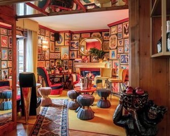 Ambra Cortina Luxury&Fashion Hotel - Cortina d'Ampezzo - Area lounge