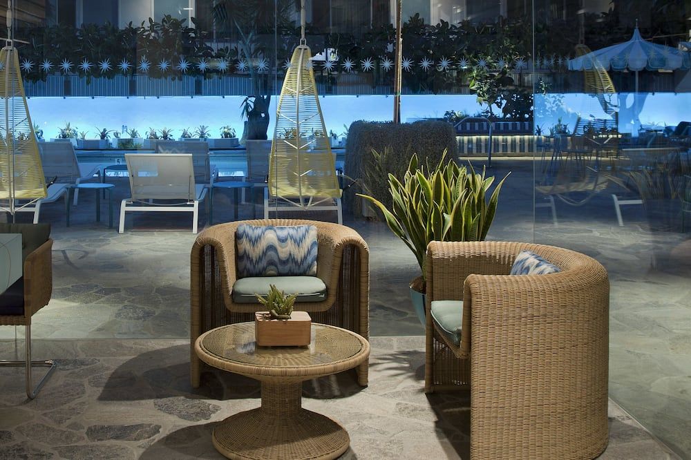 Beverly Laurel Motor Hotel - לוס אנג'לס - פטיו