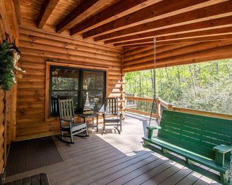 Luxurious Cabin in DuPont State Forest near trails and recreation. - Cedar Mountain - Patio