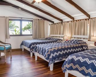 Wonderful beachfront property in Tivives with palm trees, private pool, and AC - Esparza - Habitación