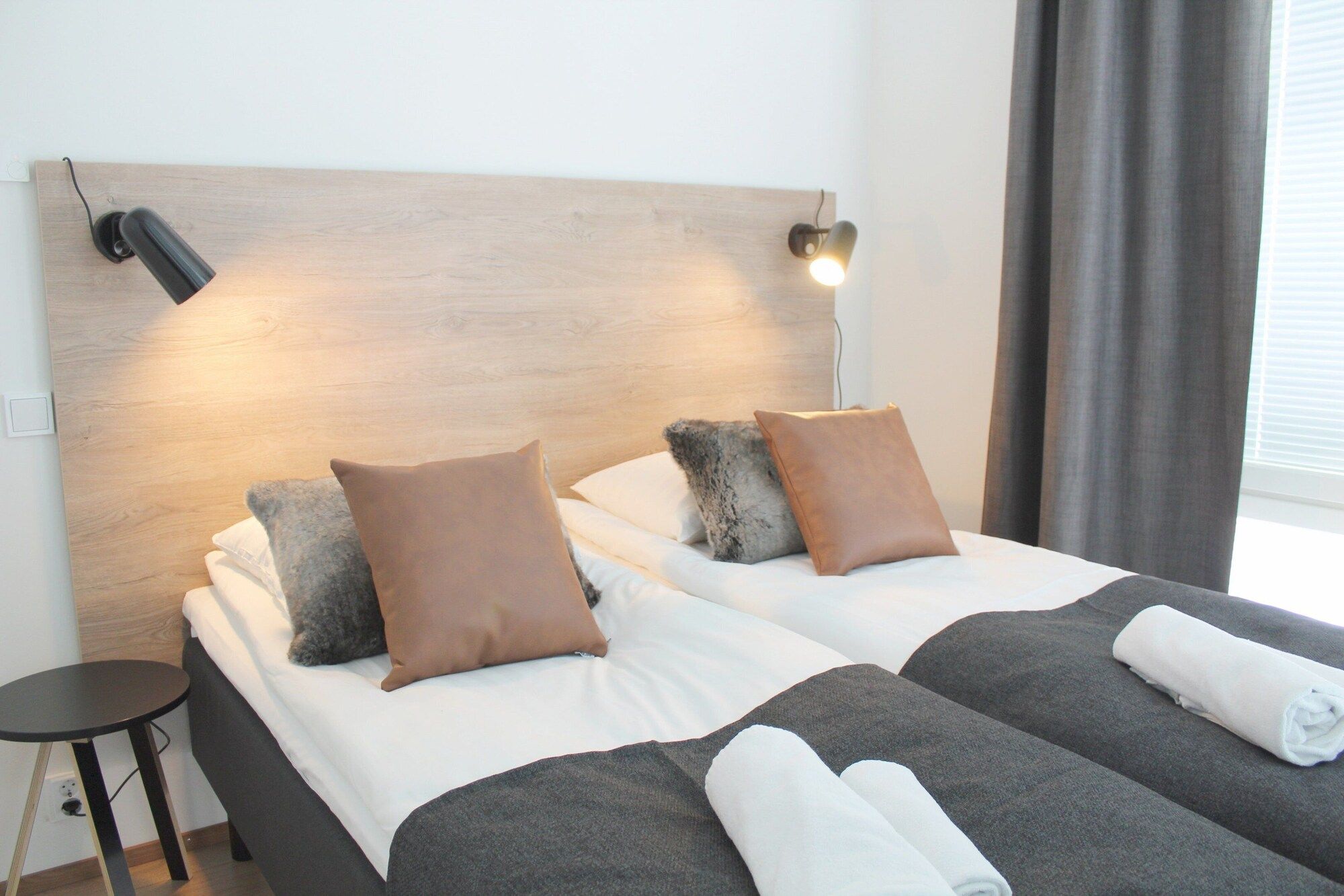 Forenom Serviced Apartments Rovaniemi Valtakatu - Rovaniemi - Sypialnia