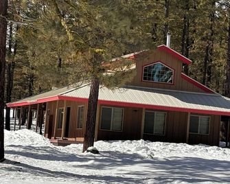 Cozy Cabin with wrap around porch. Walking distance to Chalet View Lodge. - Portola - Edificio