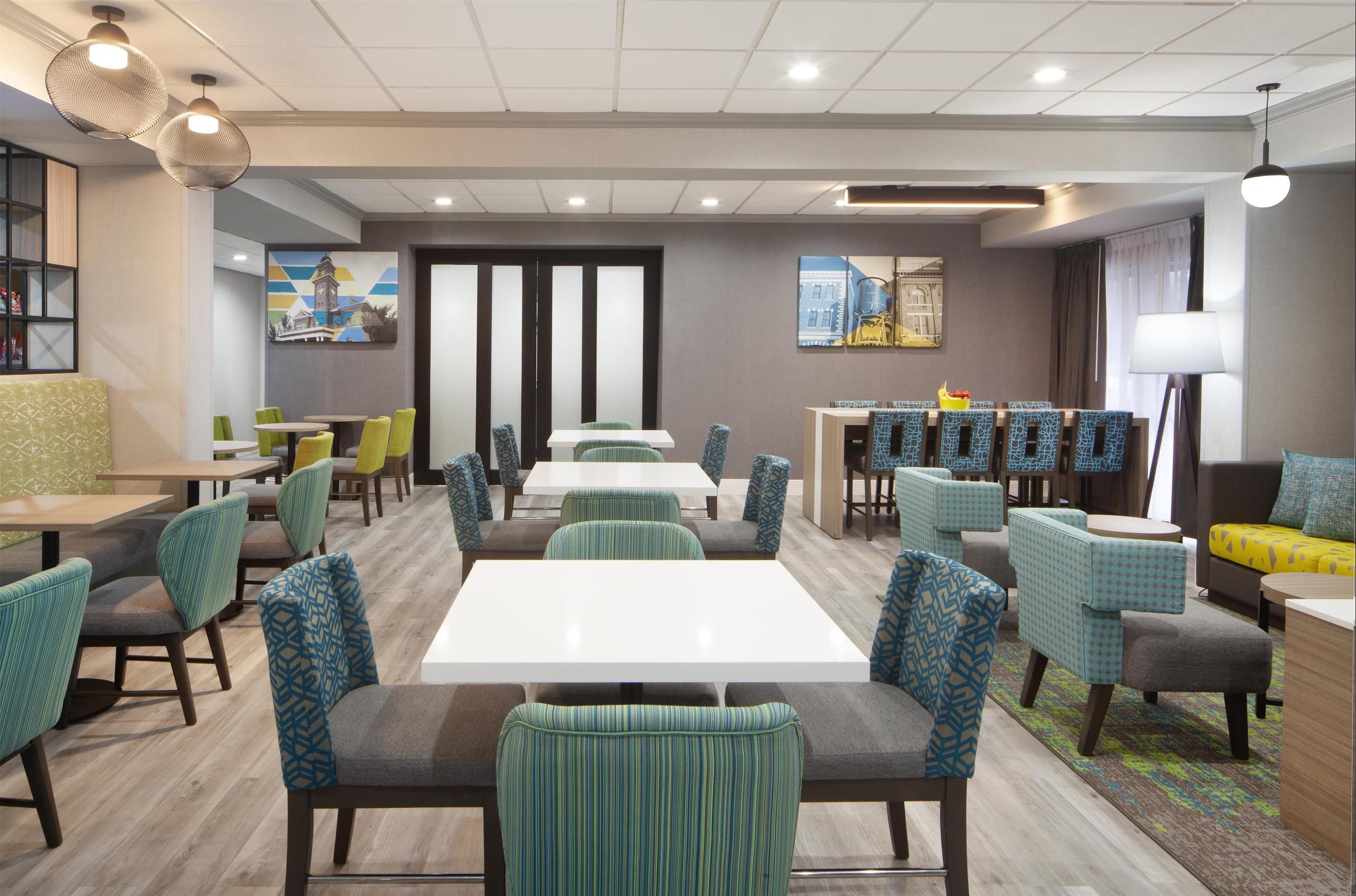 Hampton Inn Greenville - Ґрінвілл - Ресторан