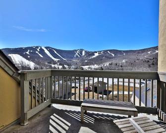 Mountain Green Resort - 2br, 2ba Renovated Condo, Pool, Hot Tub, Shuttle, Gym, Restaurant - Killington - Balcón