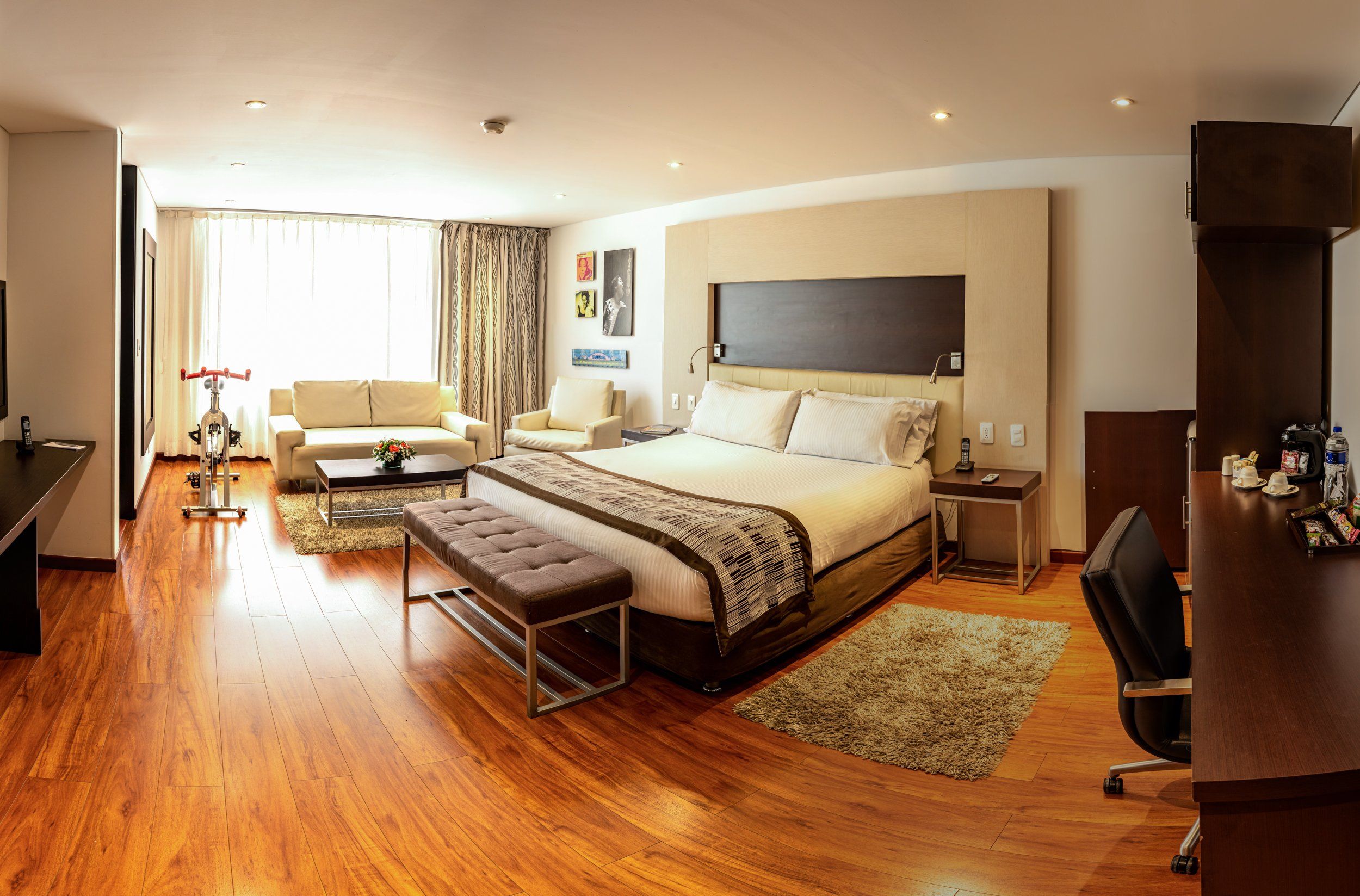 أوتل ياس أبارتمنتس - بوغوتا - غرفة نوم