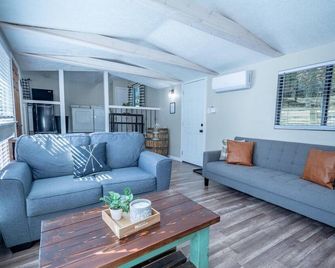 Serenity Hideaway, Charming 2bd/1ba cabin with WiFi, AC, close to shops - Ruidoso - Sala de estar