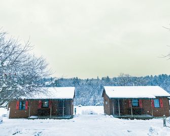 Secluded, dog-friendly cabin with hot tub, mountain view, fireplace & deck - Morrisville - Edificio