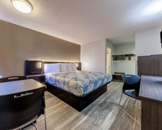 موتل 6 بورتلاند، أورئر - سوث ايست - بورتلاند (اوريغون) - غرفة نوم