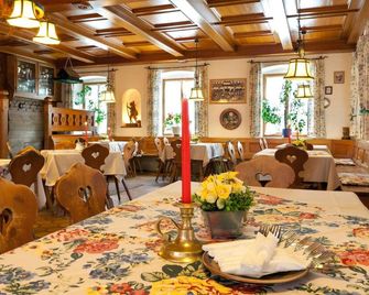 Gasthof Jachenau - Jachenau - Restaurant