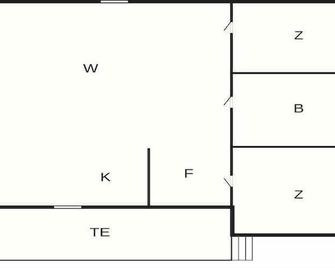 4 Person Holiday Home in Lysoeysundet - Brekstad - Floorplan