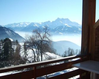 Résidence Castel Club Leysin Parc - Leysin - Balkon