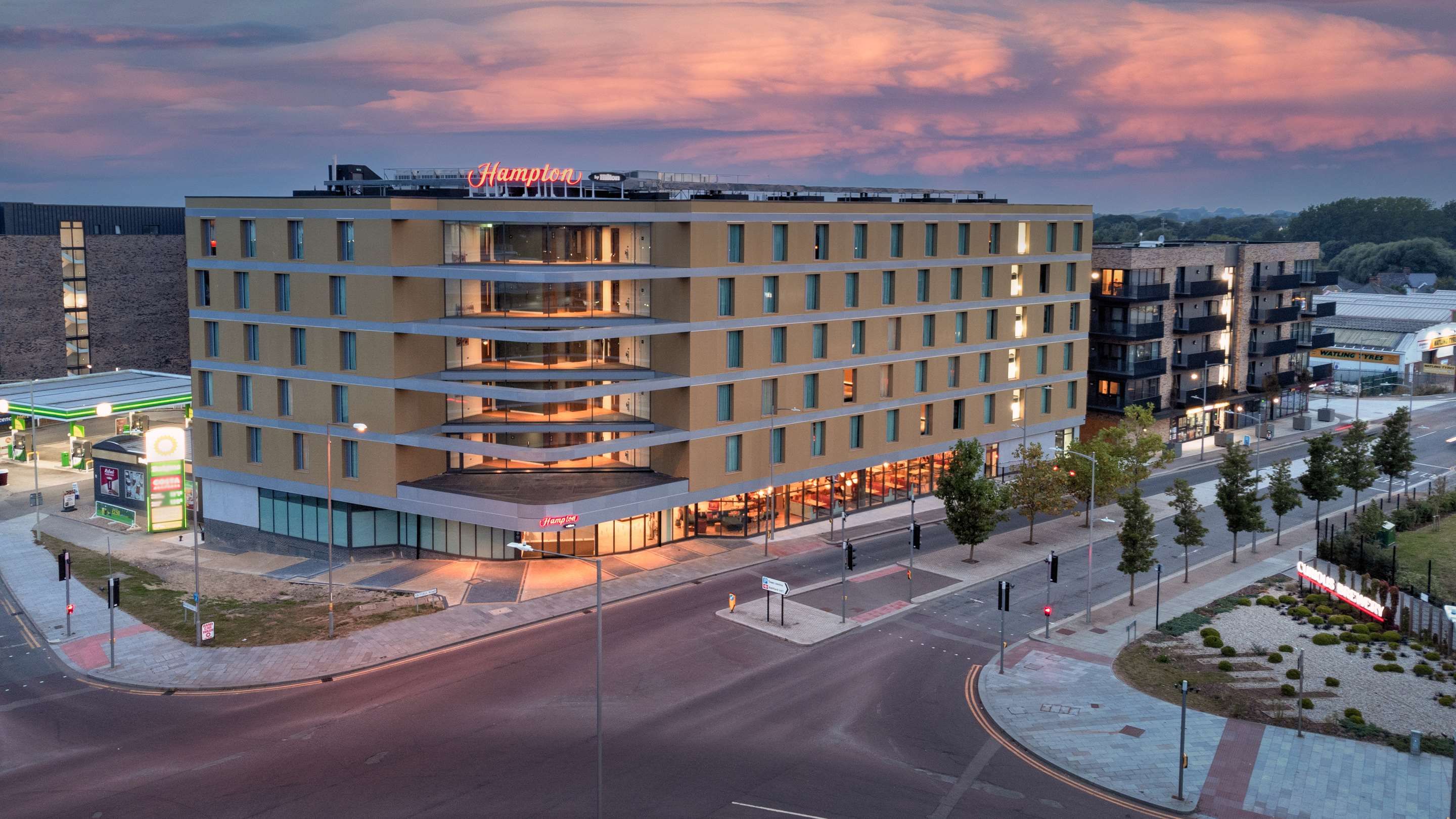 Hampton by Hilton Ashford International - Ashford - Byggnad