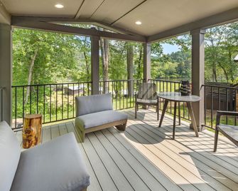 Asheville River Cabins - Arden - Balcón