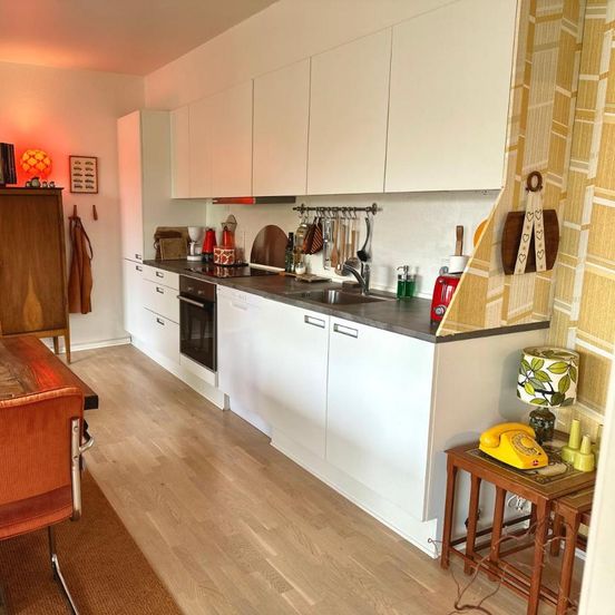 2 værelses retro lejlighed på Torvet – Hedensted