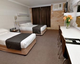 Burke & Wills Motor Inn - Moree - Schlafzimmer
