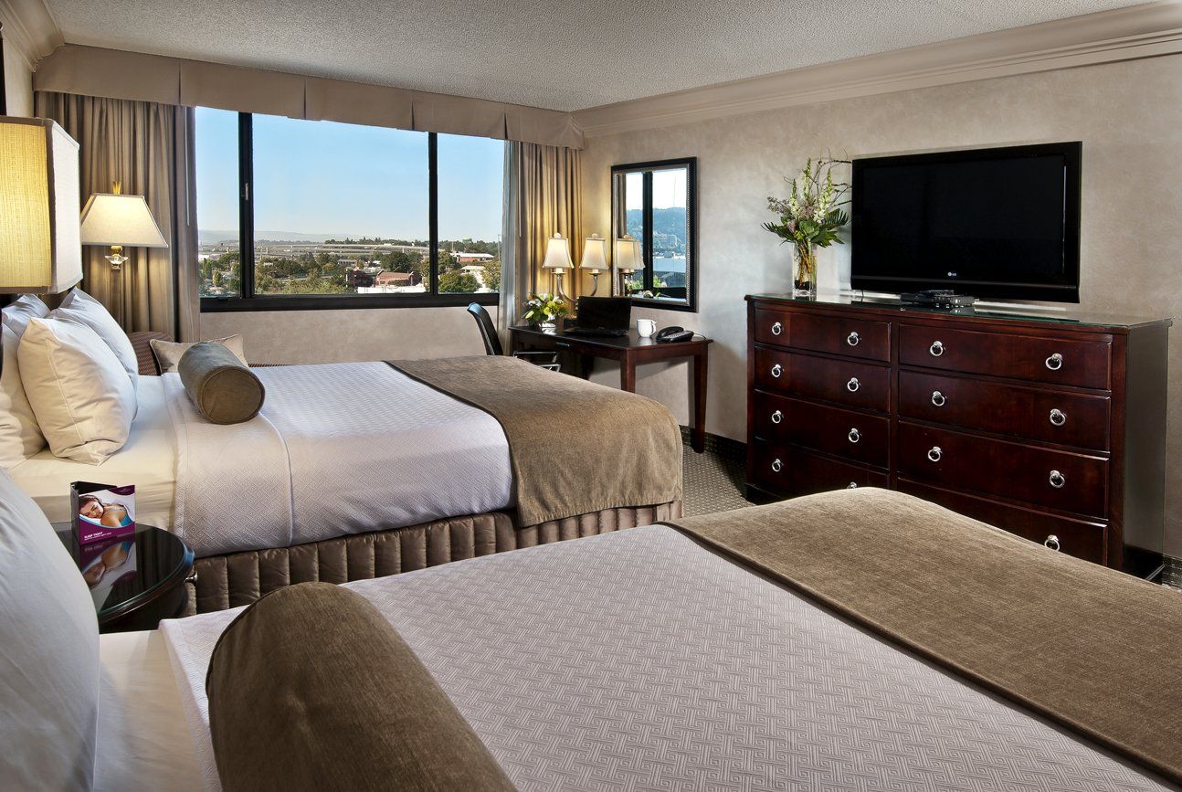 Crowne Plaza Portland-Downtown Conv Ctr By IHG - פורטלנד - חדר שינה