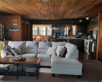 Fancy Gap Cabin, Blue Ridge Parkway, Virginia - Fancy Gap - Living room