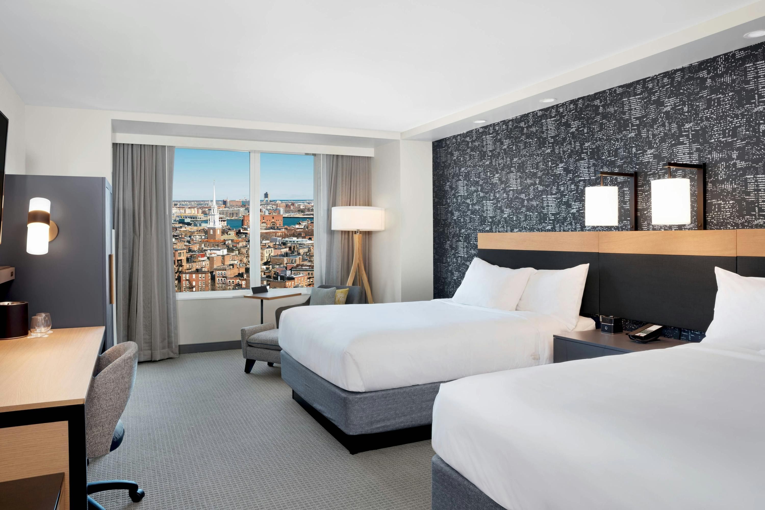 Courtyard by Marriott Boston Downtown/North Station - בוסטון - חדר שינה