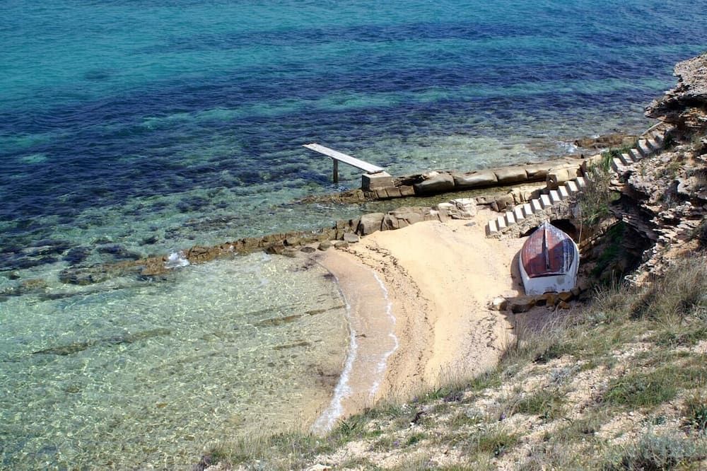 Studio flat with terrace and sea view Pag (AS-18325-a) - קולאן