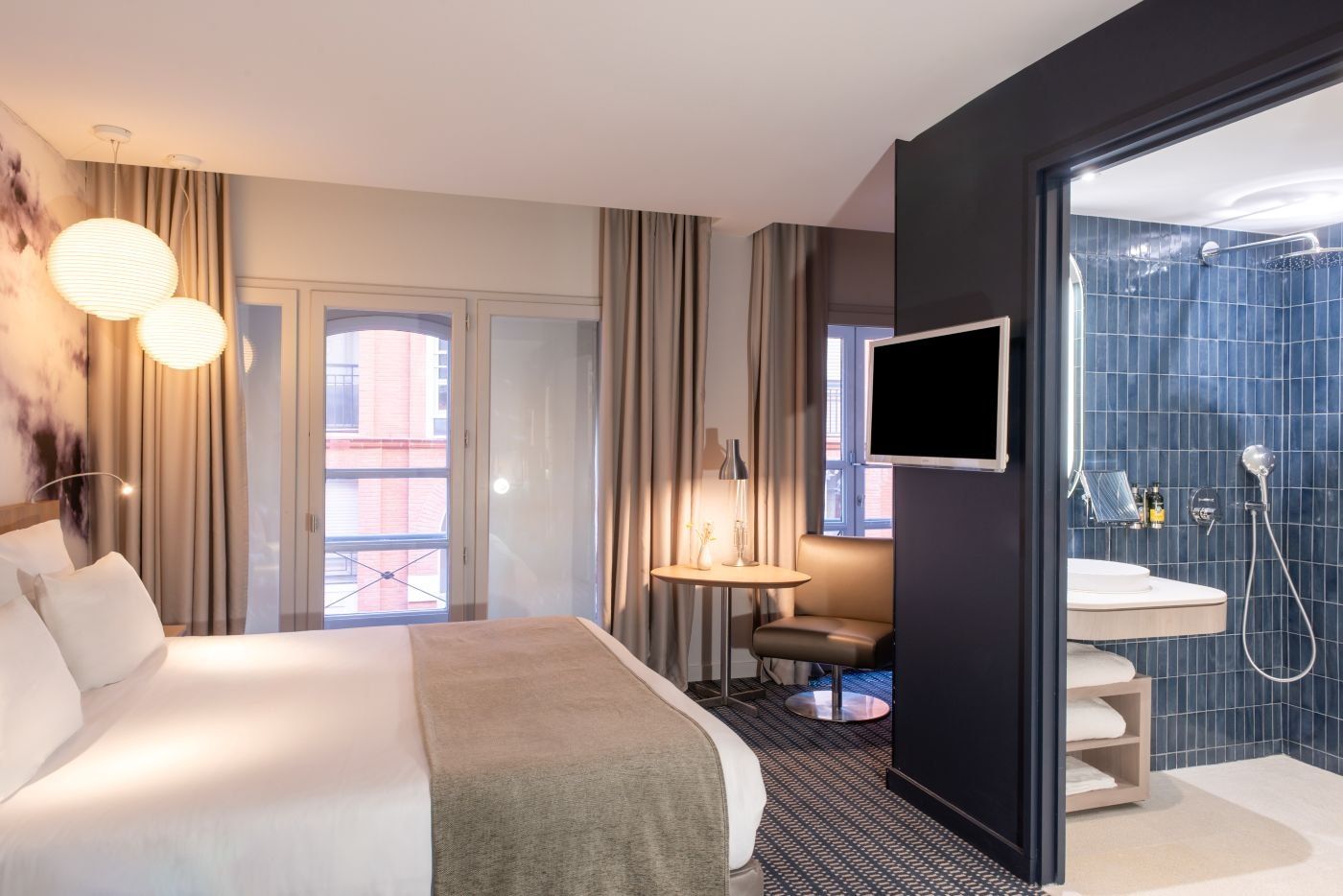 Le Grand Balcon - טולוז - חדר שינה