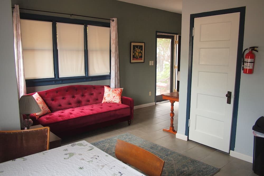 Living room view of Cool ground floor apartment #101