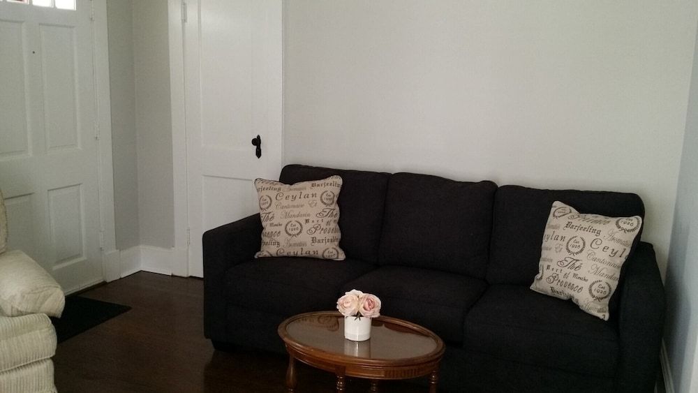 Room amenity view of City Charmer near Historic OldTown Winchester.