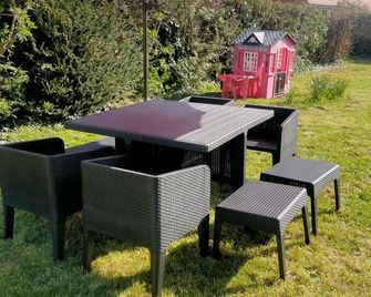 L'étape Nuitonne - Gîte avec jardin pour 6 personnes - Nuits-Saint-Georges - Binnenhof