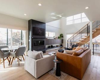 Luxurious Mountain-View Townhouse - Salt Lake City - Sala de estar