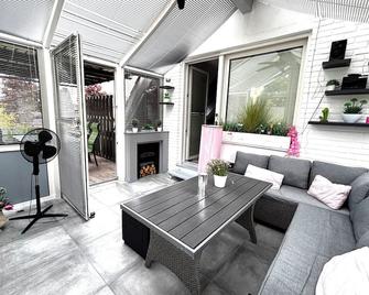 Family-friendly vacation apartment close to the city and the river Hase. - Haselünne - Innenhof