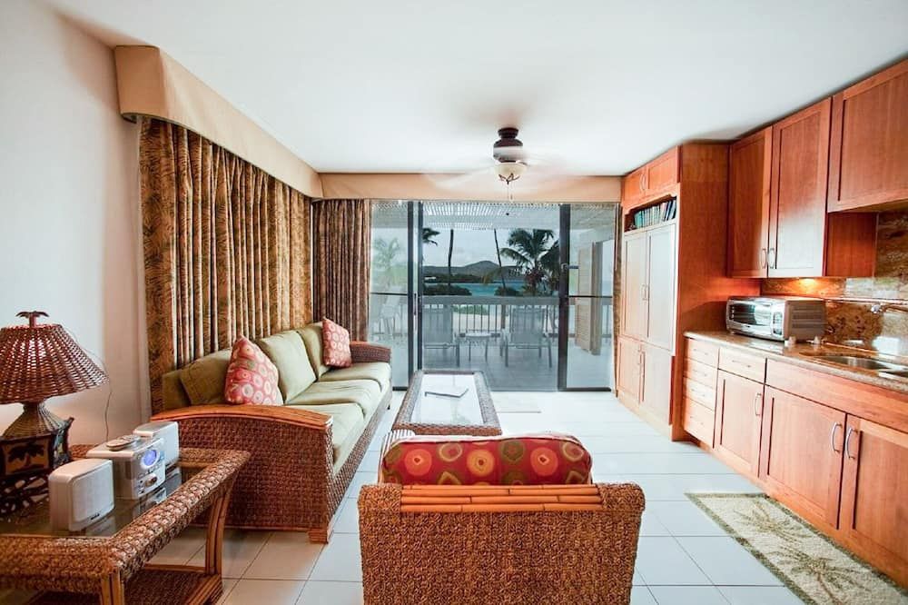 Your Perfect Beachfront Condo in Paradise - Sapphire Beach - Corner Unit - سانت ثوماس (فيرجين أيلاندس, ا.س) - غرفة معيشة