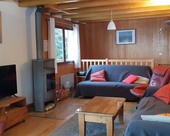 Mountain chalet in Lamoura Jura - Lamoura - Salon
