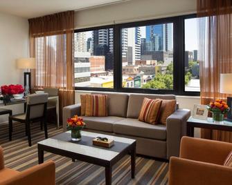 Urban Apartments Melbourne on Elizabeth - Melbourne - Sala de estar